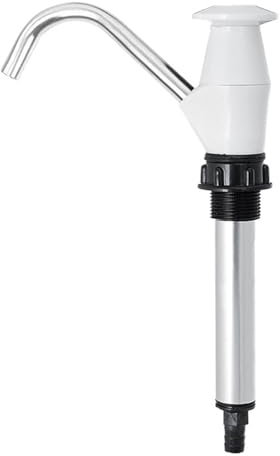 Hsthe Sea Sink Water Hand Pump, Hand Operated Water Pump, Camping Trailer Motorhome Replacement Pumping Tool for Home Office Travel Camping, Boats(Black+Golden)