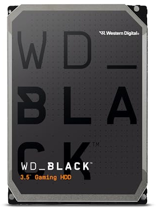 WD_BLACK 6 TB HighPerformance 3.5 Internal Gaming Hard Drive, 7200 RPM Class, SATA 6 GB/s, 256MB Cache