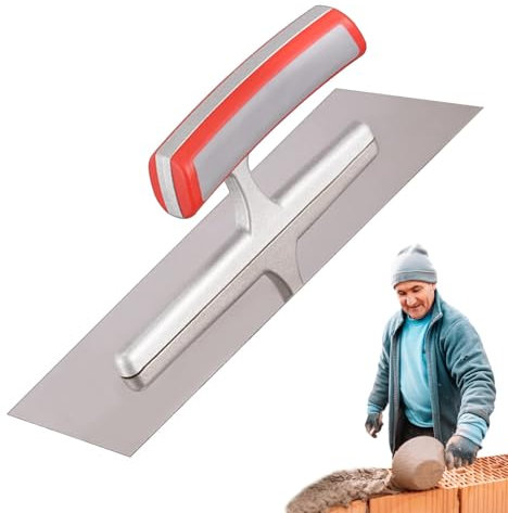 Strumento di cazzuola di finitura - Strumento di intonaco professionale, cazzuola di intonaco durevole | Dipper in acciaio inossidabile per prestazioni di lunga durata, cazzuola per finiture di qualit