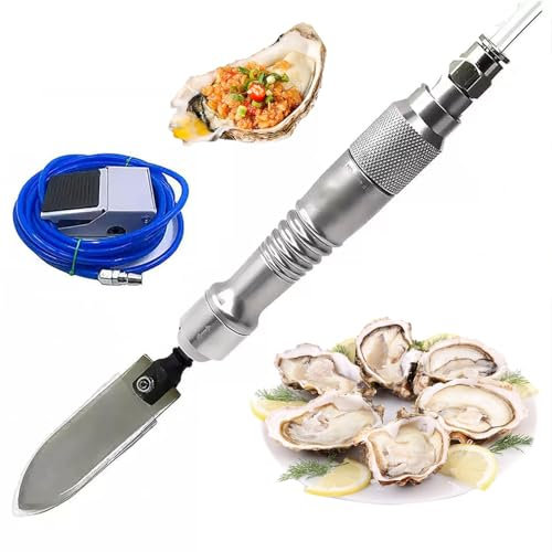 Herramienta para Abrir mariscos, Cuchillo neumático de Acero Inoxidable para ostras, frecuencia: 1000 pulsaciones/min, Recorrido: 16 mm, para bufés Familiares de hoteles