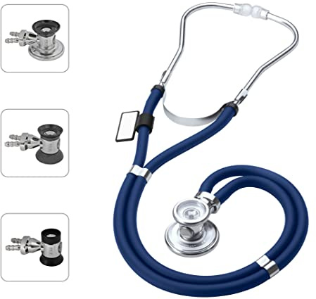 MDF 76710 Sprague Rappaport Dual Head Stethoscope, Mid-Blue