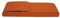 ALASSIO 2664 Schreibgeräteetui AQUILA, Stiftetui für zwei Schreibgeräte, Etui mit Magnetverschluss, Hergestellt aus Lederimitat, ca. 15,5 × 4 × 2 cm, orange