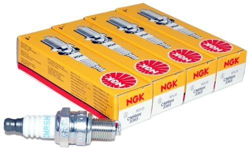 NGK (3365) CMR6H Spark Plug - Pack of 4