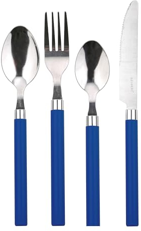 RENBERG Posate da 24 pezzi in acciaio inox