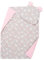EliMeli Baby-Set BABYDECKE mit Kissen Babybettwäsche Minky Decke mit Kopfkissen für Mädchen und Junge Kuscheldecke mit Kinderkissen für Kinderwagen oder Bett (75x100, Rosa - Hase)
