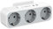 TESSAN Prise Multiple Electrique USB, Multiprise Murale 3 Sortie AC et 2 Ports USB, 5 en 1 Secteur avec Interrupteur, Convient pour Domicile Bureau, Compatible avec Phone, Pad, Gris