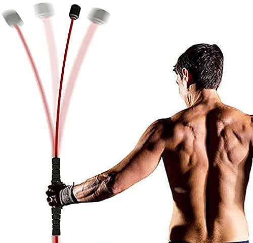 Barre Vibrante de Fitness Bâton Flexible Barre D'exercice Vibrante Bâton parallèle abdominal, tige d'entraînement multifonctionnelle, tige élastique de remise en forme, tige de tremblement, barre