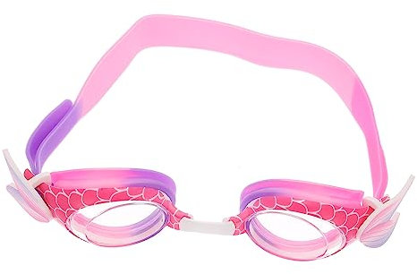 GAROZATION Mermaid Schwimmbrille Für Mädchen Anti-beschlag Uv-schutz Farbenfrohes Design Für Mädchen Im Pool Und Beim Schwimmen