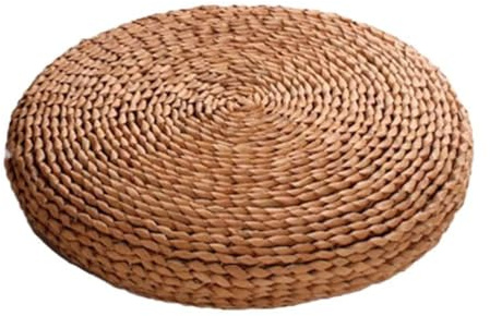 Stylebest Stor Golvkudde Meditationskudde Runda Golvkuddar för Vuxna, Lyxiga Tjocka Golvkuddar för Sittande Sätt i Vardagsrummet Balkong Utomhus Tatami（Beige） (Kaki1)