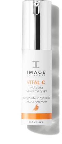 IMAGE Skincare, VITAL C Hydrating Eye Recovery Gel, With Vitamin C and Peptides to Reduce Appearance of Dark Circles, Bags, and Wrinkles Under Eyes, 15 ml