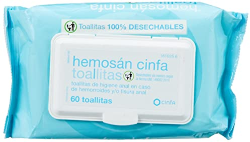 HEMOSAN Wet Wipes, 130 ml