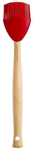 Le Creuset Craft Backpinsel aus Silikon, 26 cm, Kirschrot, 93010609060000