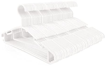 Baby Hangers 60 Pack Childrens Coat Hangers White Baby Hanger Toddler Coat Hanger Infant