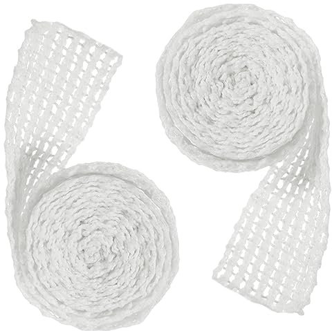 MAGICLULU 2 Rollen Fleischnetz Zur Wurstherstellung Kollagenhüllen Küchennetz Zum Braten Von Schinkenwürsten