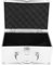 Tool Box Aluminum Tool Case Portable Instrument Box Lightweight Aluminum Alloy Jewelry Box with Sponge Lining, Portable Display Case for Home and Trade Shows 230 * 150 * 125mm