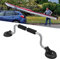 Cyrank Kajak Rolle, Kayak Roller, Kajakrolle, Ladehilfe für Kajak, Kajak Roller aus Aluminium, Halterung für Autodach Kajak Kanu Ladungshilfe, Kayak Roller Loader, Bootsrolle(Silber)