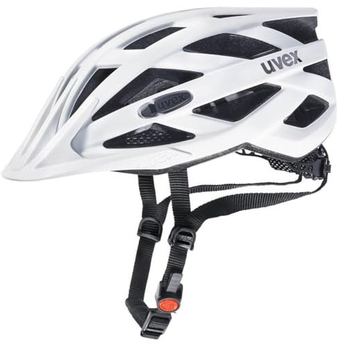 uvex i-vo cc - Leichter Allround-Helm für Damen und Herren - individuelle Größenanpassung - erweiterbar mit LED-Licht - White matt - 52-57 cm
