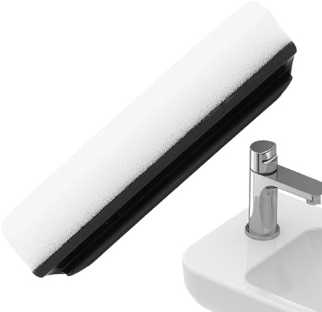 Pulitore per barba – Strumento di pulizia antiscivolo per lavello, spugna ergonomica per barba | per rasatura e taglio di capelli, Natale, barbiere, papà, uomini, uso domestico