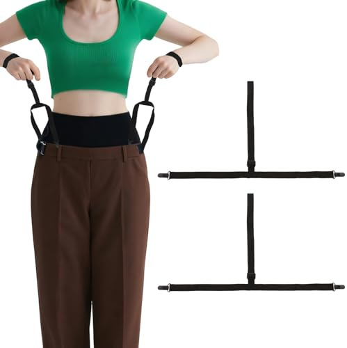 2 ayudas de vestir para pantalones con clip, ajustables de 15,75 a 29,13 pulgadas, para personas mayores, discapacitados, embarazadas y personas mayores
