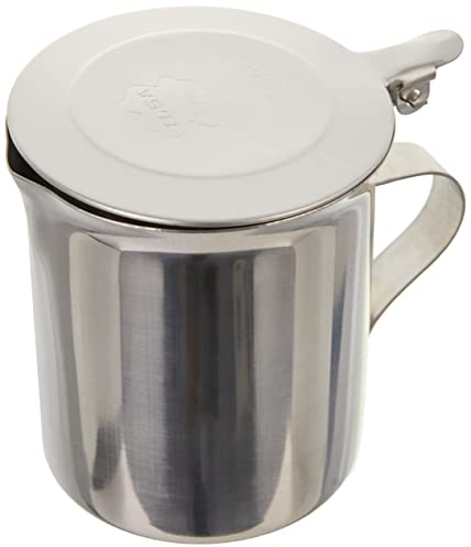 Ilsa 350 - Fett-Trennkanne aus Edelstahl, 0,5 Liter, silberfarben Fisch Zentimeter Silber