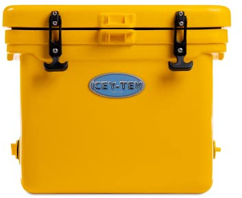 Icey-Tek 25 Litre Cube Cool Box - Sunshine Yellow
