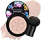 Freeorr Mushroom Head Air Cushion Foundation, Concealer Nude Make-up Feuchtigkeitsspendende Aufhellung CC Flüssige Grundierung, Gleichmäßige Hautfarbe Make-up-Grundierung-Natürlich