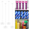 YALLOVE Heavy Duty Metall Ballon Ständer Set von 4, Höhe verstellbar von 40cm bis 3.2m, Gewindestange Design, freie Kombination von Ballon Mittelstück für Tisch und Ballon Säule Ständer für Boden