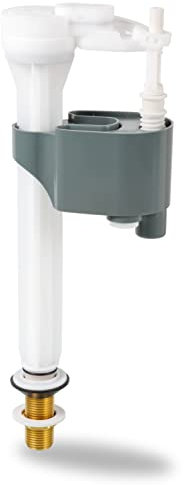 1/2 Toilet Fill Valve WRAS Approved Cistern Fill Valve Adjustable Toilet Inlet Valve Bottom Entry Brass Thread 5 Year Guarantee