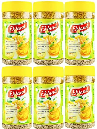 Bulk Buy Ekoland Granulated Lemon Flavoured Tea Drink – 350g x 6 Pack
