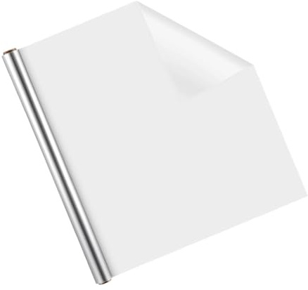 Gatuida Pellicola Protettiva Per Pareti Trasparente Anti-olio Elettrostatica 45cm x 5m Adesivo Decorativo Resistente Per Casa Ufficio Facile Da Pulire