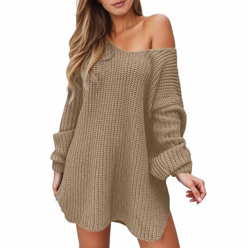 Générique Pull Chaud Sweater Femme Col Roulé Bateau Long Grande Taille Hiver Rond Chic Grosse Élégant Sweat Blanc Pulls Et Decollete Dos Tunique