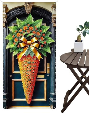 Banderolas De Pascua,Letreros Divertidos de Primavera 90x180 cm | Banderines de Pascua para Puerta Principal,Para Interior Exterior Celebración de Vacaciones