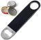 Bar@drinkstuff Bar Blade Vinyl Coated Black - Black Vinyl Coated Bottle Opener