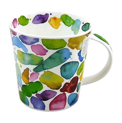 Dunoon kopp Cairngorm Blobs grön 480 ml