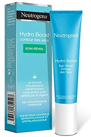 Neutrogena Hydro boost, contour des yeux soin réveil - Le tube de 15ml
