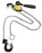 Mini Puller Lever Chain, Mini Lever Hoist Iron Selector Pawl Brake Design Steel Portable Lifting Ratchet Manual Lever Hoist 250kg Lever Block for Factories for Workshops