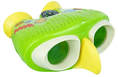 Binocolo per bambini Bird watching, Binocolo per bambini | Binocolo per bambini | Binocolo a forma di gufo Bussola con coulisse 5 × 25 ad alta risoluzione per età da 3 a 8 anni pa