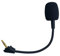 SPTSSWET Replacement Microphone Compatible with Kingston HyperX Cloud Alpha,Alpha S Pro for PS4 Xbox One Computer PC Gaming Headsets Detachable Microphone Noise Cancelling Mic,3.5mm Black