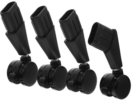 VILLCASE 4pezzi Ruote Per Sedie Da Ufficio Silenziose Ricambio Rotelle Per Sedia Compatibili Pavimenti Tappeti Mobili Resistenti Accessori Da Scrivania