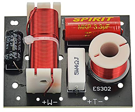 Aboiled ES302 Haut-parleur audio 2 voies - Filtre à monter soi-même pour