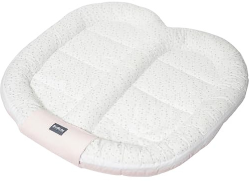 Bellochi Riduttore per Gemelli – Nido Neonato Doppio 100% Fatto a Mano. Grande Culla Portatile in Cotone & Lettino Sicuro a Forma di Cuore (Materiali Certificati)