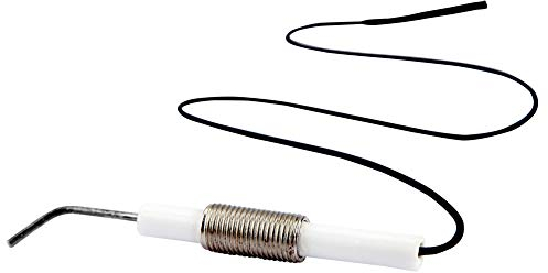 Aguja de alambre de encendido de 30 cm, electrodo de sonda de chispa, accesorios de encendido para barbacoa, parrilla, calentador de horno de gas, calentadores M10*1 roscado de cerámica Bujía