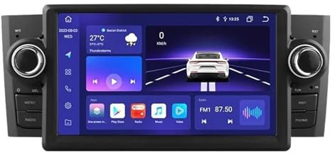 OSEAY 7'' 7862 Intelligent Screen 2din Android Car Radio Multimedia Video Player Fit For Fiat Grande Punto Linea GPS Nav Carplay 4G RDS BT (Size : HC1 (1G 32G))