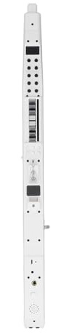 Digital Saxofon, Elektroniskt Mässingsinstrument Musikinstrument USB -batterielektrisk Fläkt för Nybörjare (Vit)