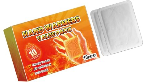 Limtula Calentador de pies portátil para bebés, almohadilla de calefacción automática, pegatinas para pies, almohadilla de calor, parches para el cuerpo, 10 Uds