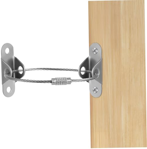 DECHOUS Mount Furniture Anchors Tip Straps for Safety No Drilling Suitable for Bookshelves Cabinets