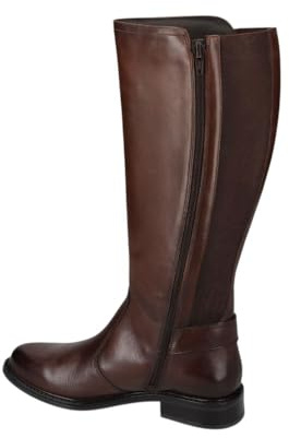 Valleverde 17105 Vitello Marrone Stivali per Donna in Pelle con Tacco (Taglia 38)