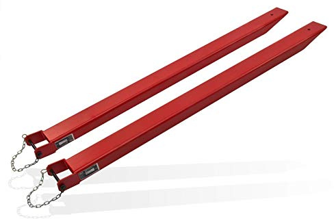2 x Stapler Gabelstapler Gabelverlängerungen Gabelschuhe Zinkenverlängerung Verlängerung für Staplergabel 180x12,5x7,2 Typ 2 (2 Stk)