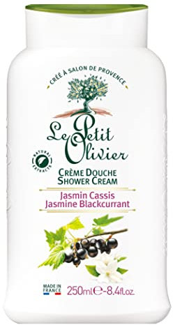 Shower Cream - Jasmine Blackcurrant by Le Petit Olivier for Unisex - 8.4 oz Shower Cream