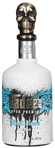 Padre azul Super Premium Tequila Blanco 100% Agave 38% - 1000ml